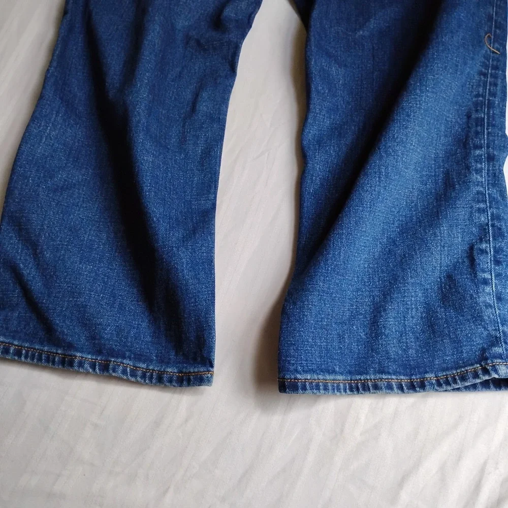 Abercrombie & Fitch Blue Ankle Jeans - Picture 11 of 13